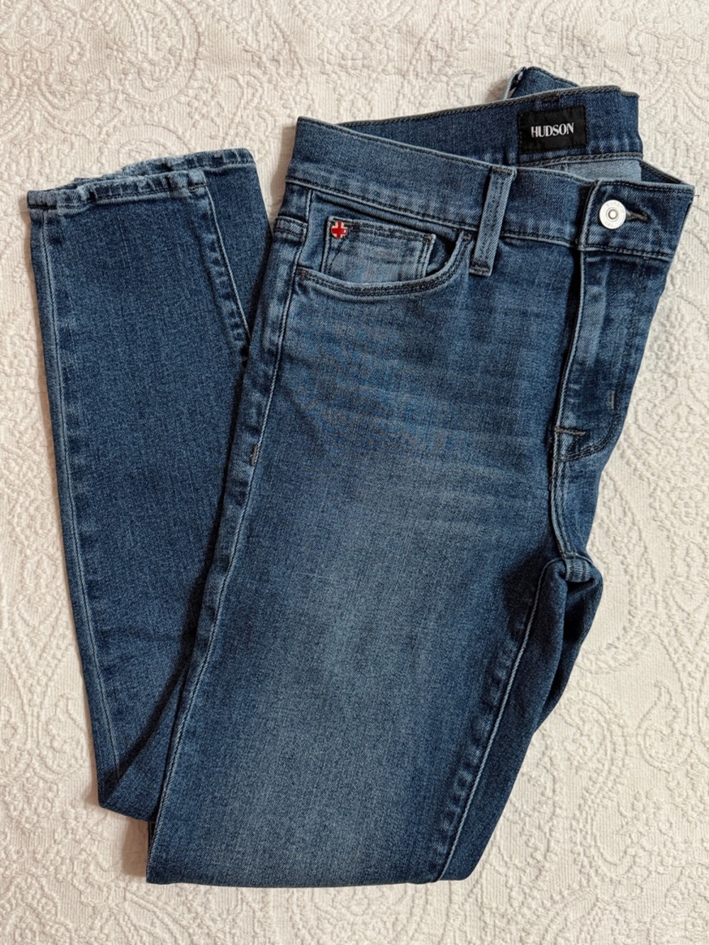 Hudson Skinny Jeans Size 27 - Natalie Mid-Rise Skinny Ankle